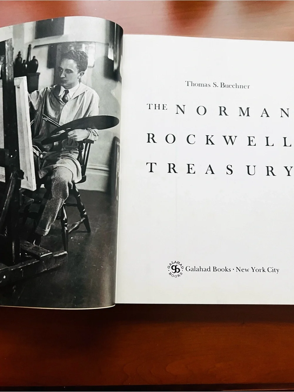 VINTAGE 1979 “THE NORMAN ROCKWELL TREASURY” HARDCOVER BOOK